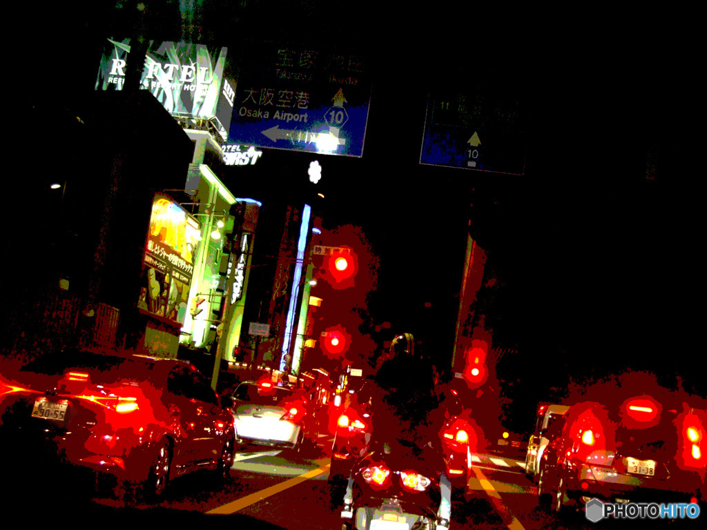 夜の空港線