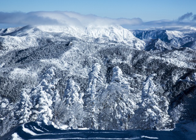 横手山スキ－場