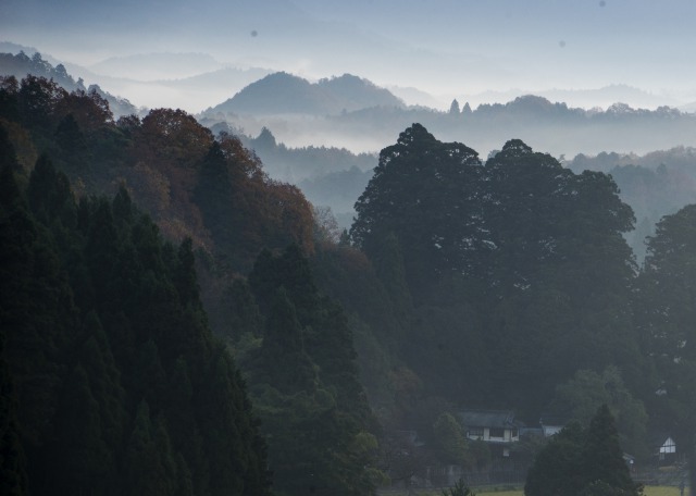 宮奥ダムの夜明け1