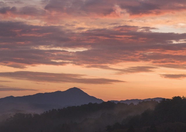 宮奥ダムの夜明け2