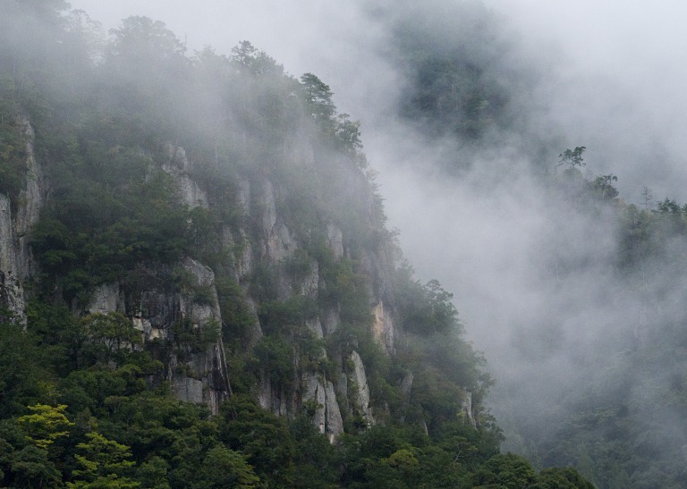 玉置山展望台より