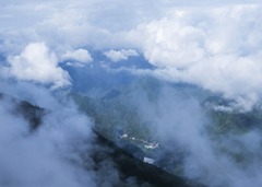 玉置山展望台より