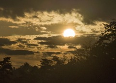 宮奥ダムの夜明け4