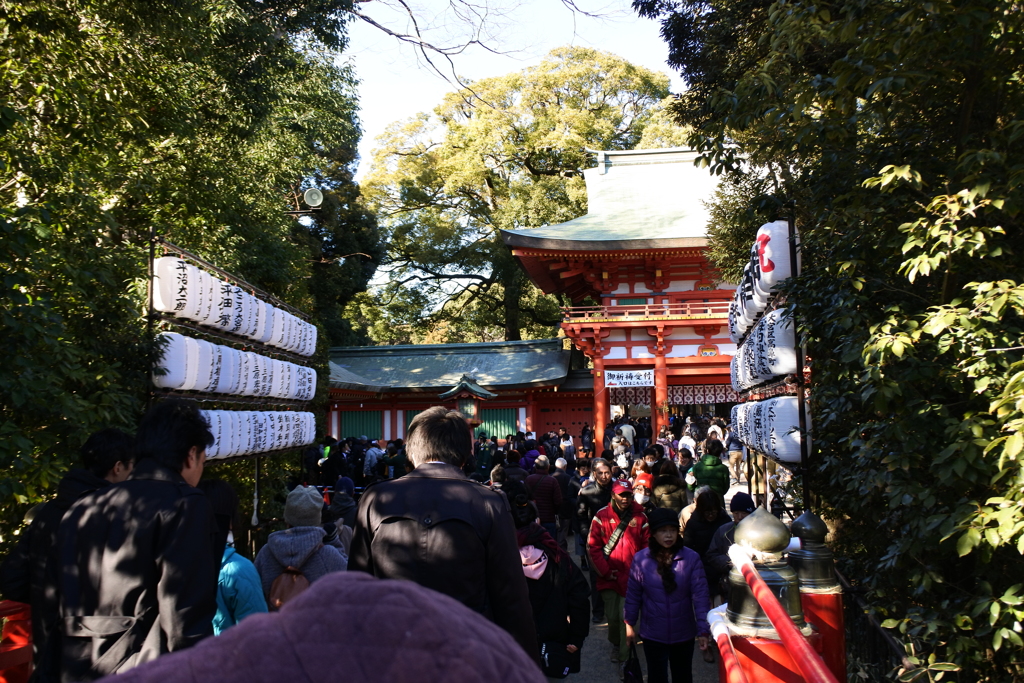 初詣I！
