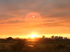 夕陽の幻影