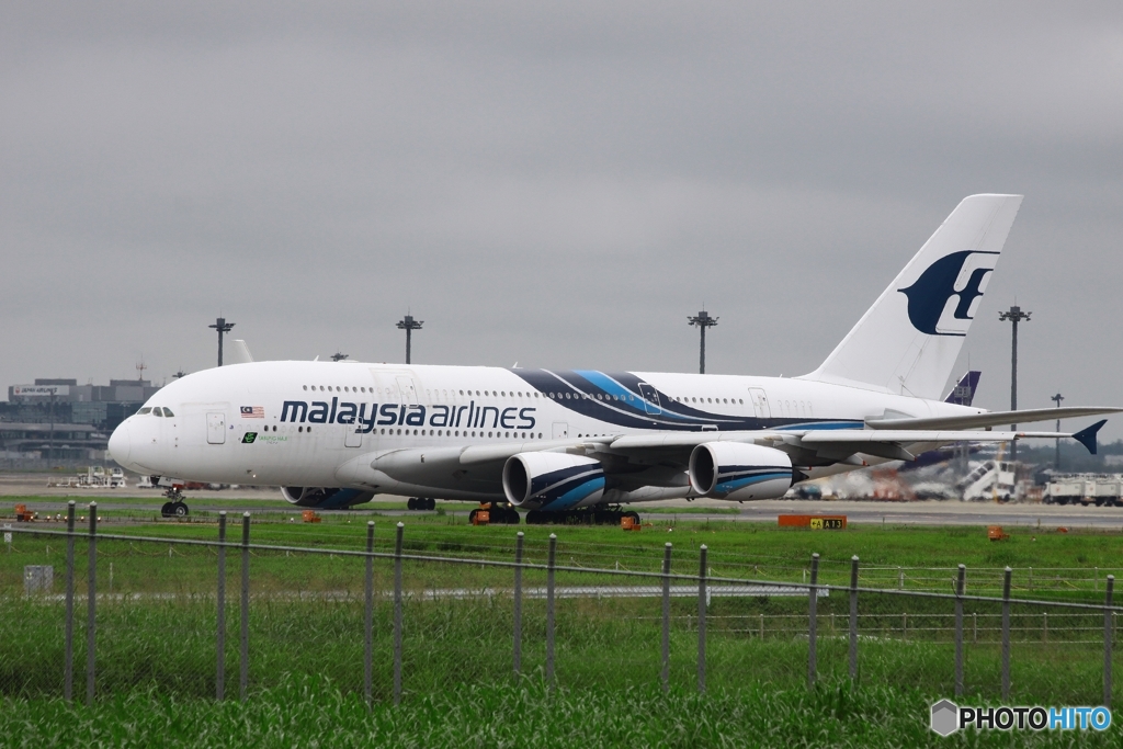 マレーシア　A380　9M-MND