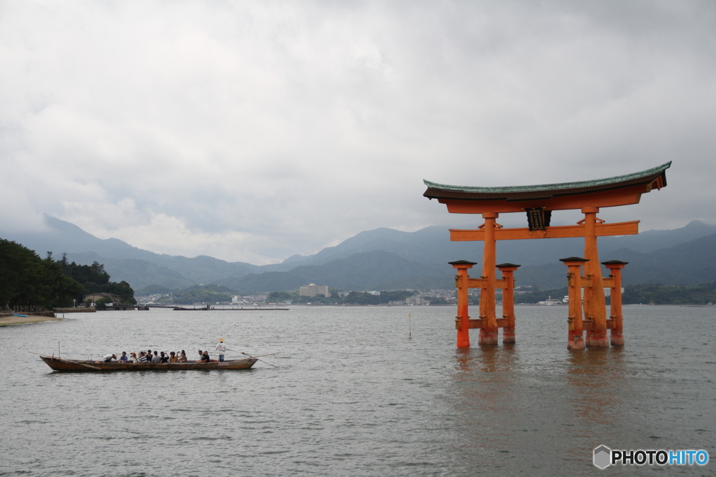 厳島神社の大鳥居