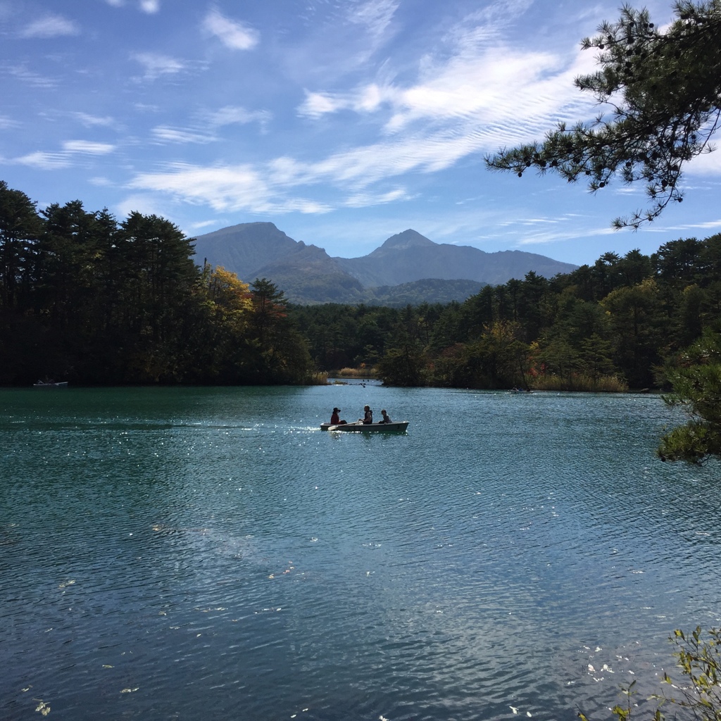 五色沼 毘沙門沼