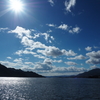 瀬戸内海の空