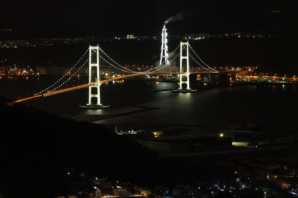 寒空の室蘭