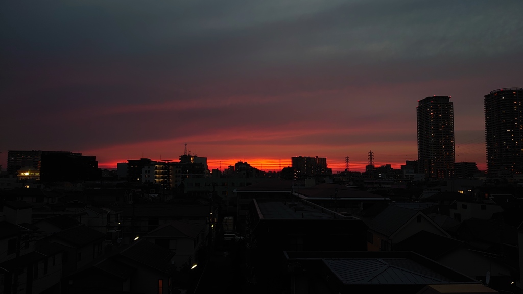 夜が来る