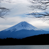 富士山　河口湖より