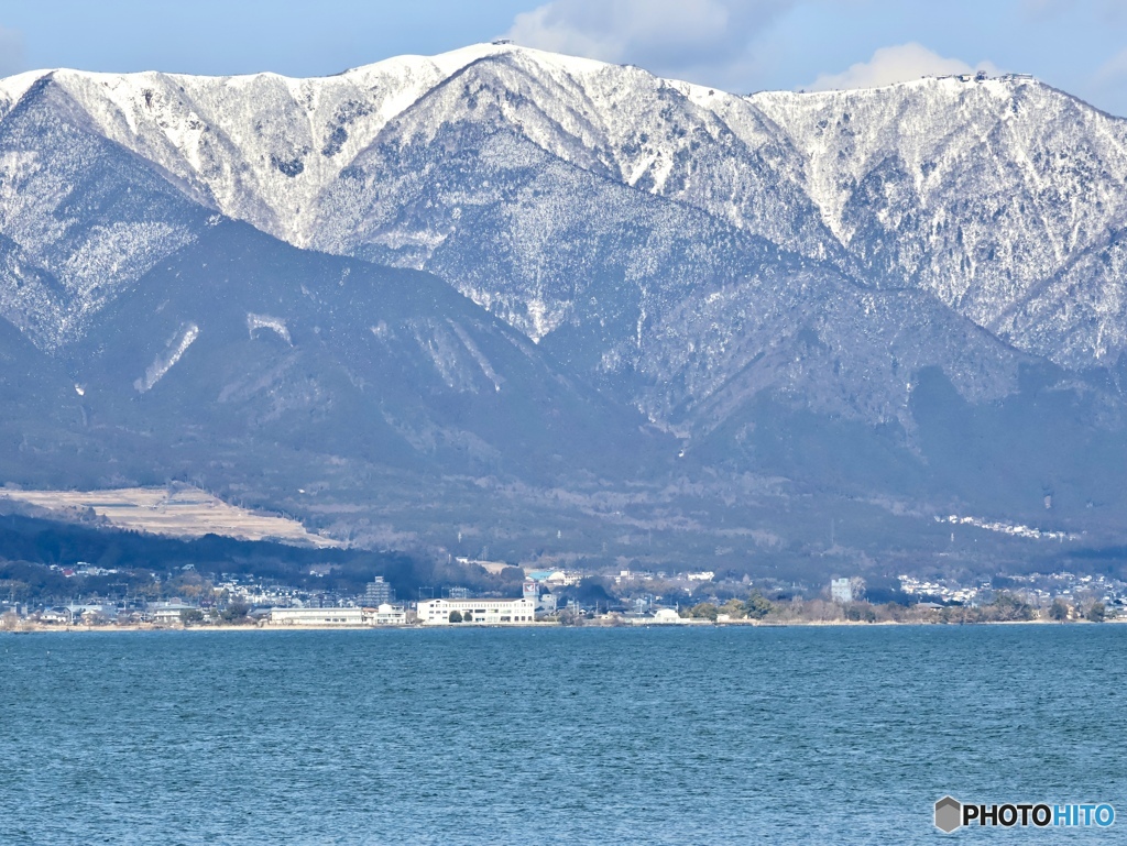 琵琶湖冬景色