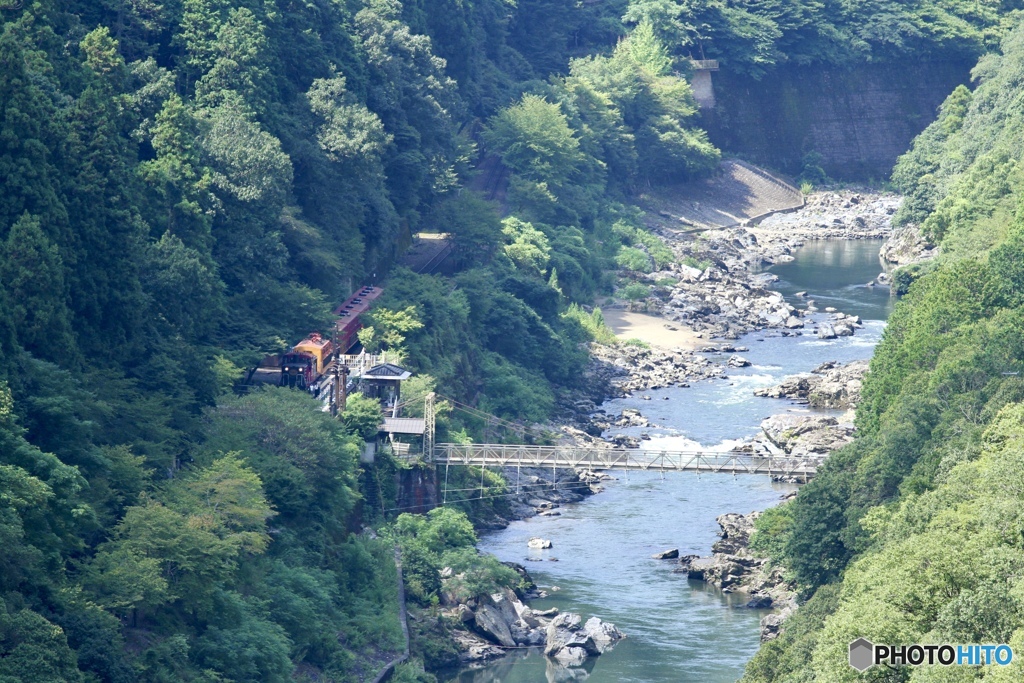 保津川峡谷