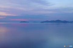 琵琶湖　朝景