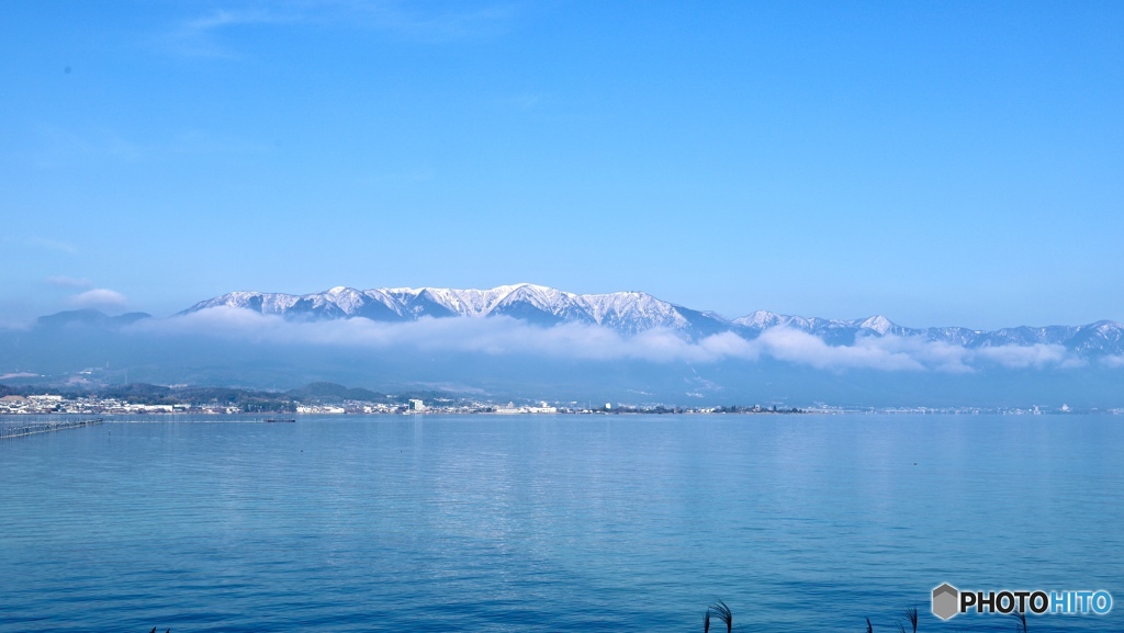 琵琶湖冬景色　２