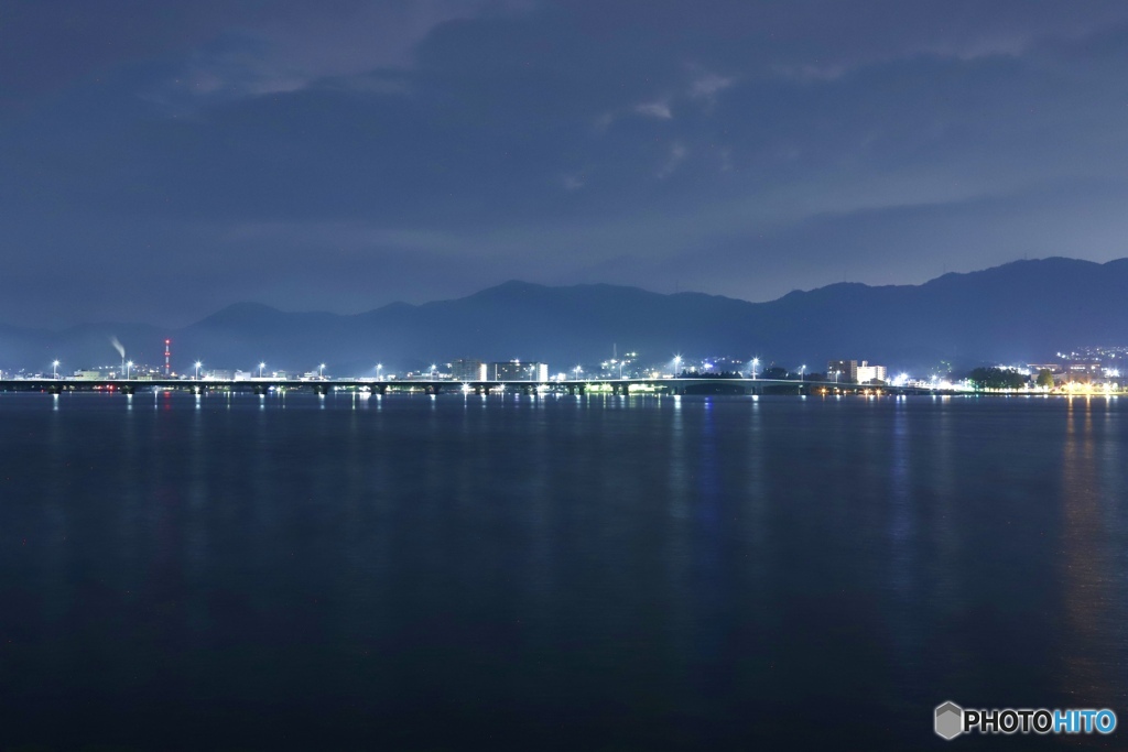 琵琶湖夜景