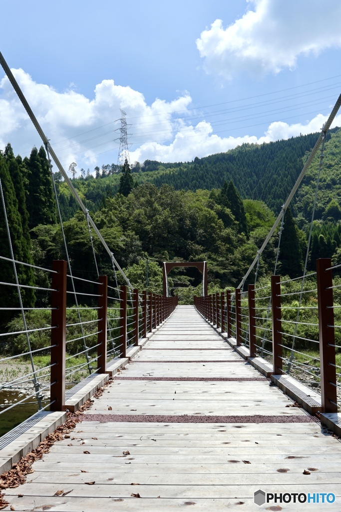 魚ヶ渕吊り橋　２