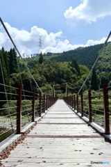 魚ヶ渕吊り橋　２