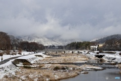 賀茂川冬景色