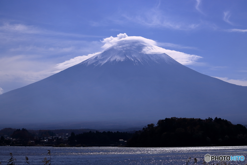 小さな笠雲