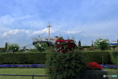 山下公園と氷川丸