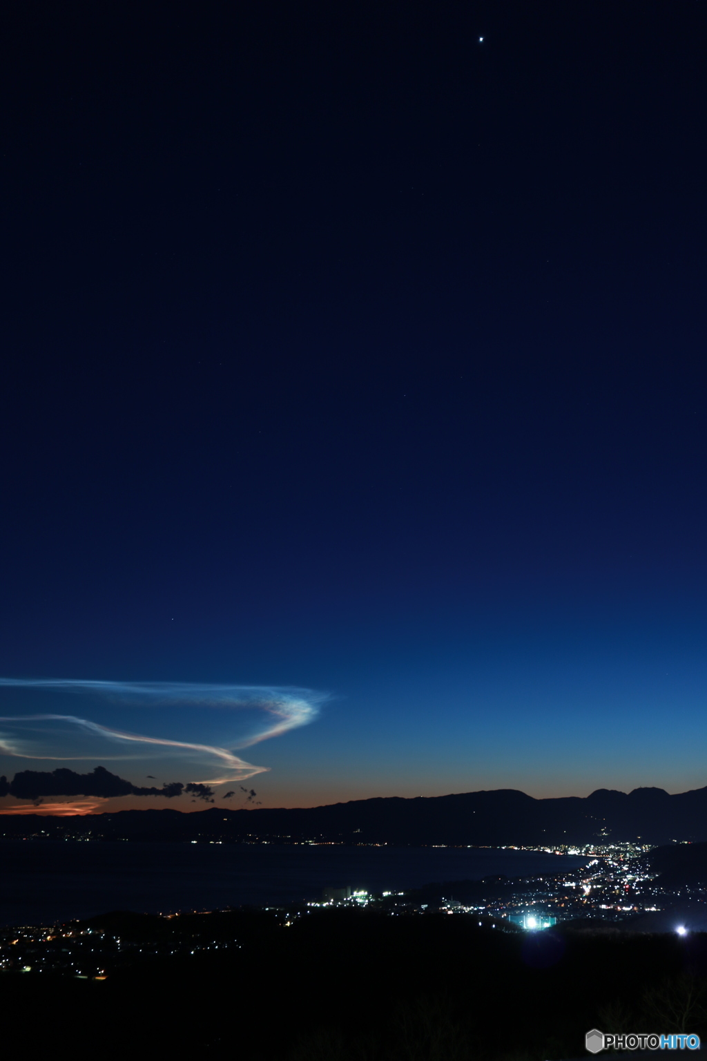 箱根の夕焼け