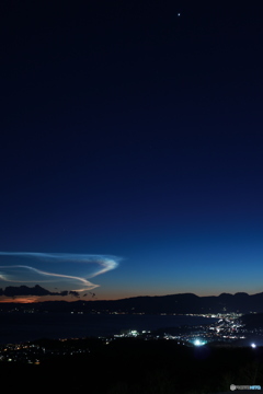 箱根の夕焼け