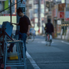 私たちは自転車で断崖や田園に出かけることにしていた
