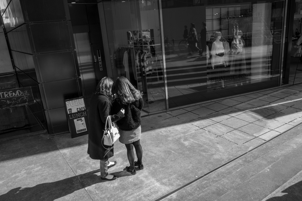 まるで判読困難な写本を覗きこむようないかにも真剣で熱心なまなざし