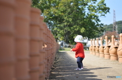 埴輪公園とこども