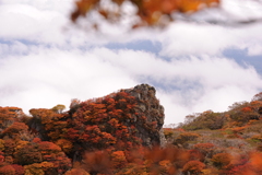 天空×紅葉