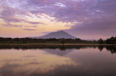 風の止んだ夕暮れ