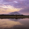 風の止んだ夕暮れ