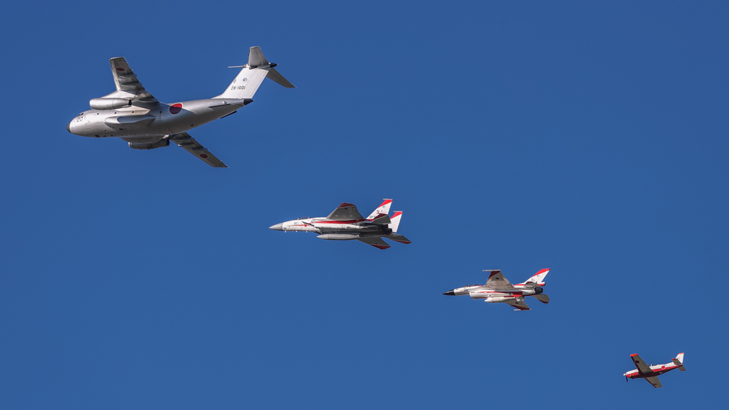 岐阜基地航空祭 2024年11月6日(水) 編隊飛行訓練