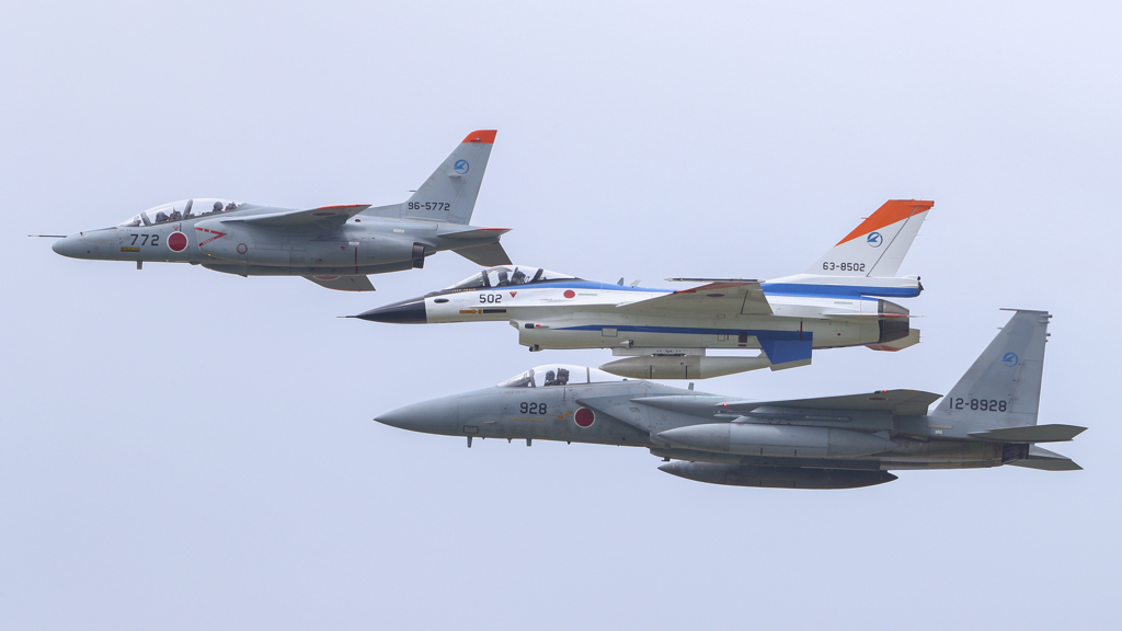 静浜基地航空祭 2023年5月23日(火) 事前訓練(岐阜基地上空)