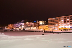 冬の港