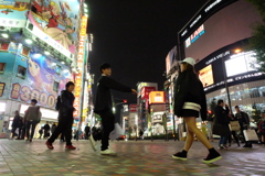 新宿の若者　　2