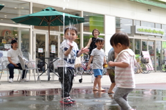 水遊び