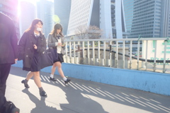 新宿の女子高生