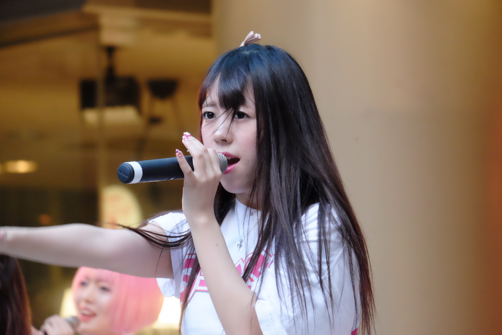 ＬＩＶＥで頑張る　おがたゆきちゃん（のーぷらん）