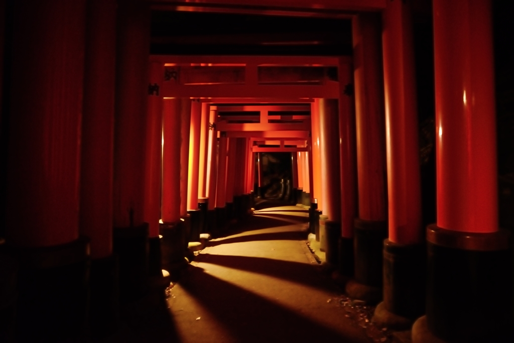 影を切る光