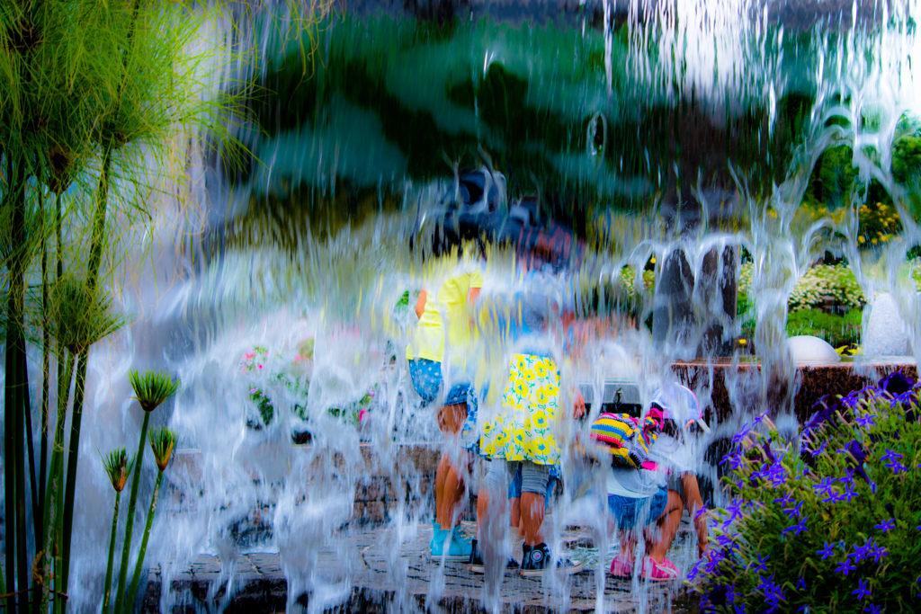 水遊び