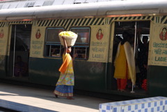 インド　女性専用車両