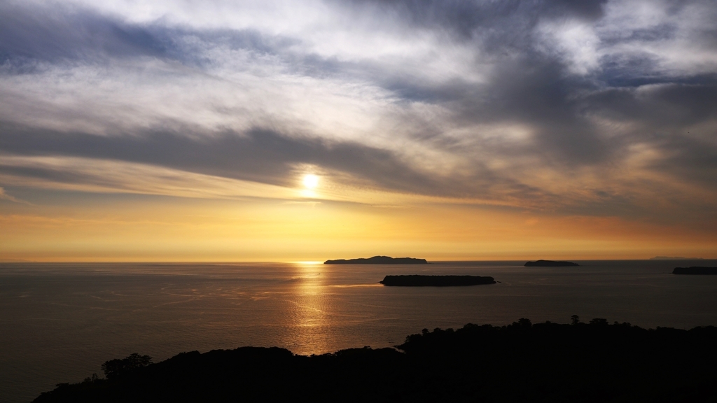 Evening view of the Sea of Japan