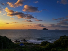 ある道の駅からの眺め