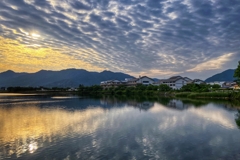 今朝の河口付近.2