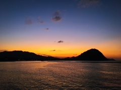 入り江のマジックアワー