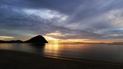 夕焼けの始まり