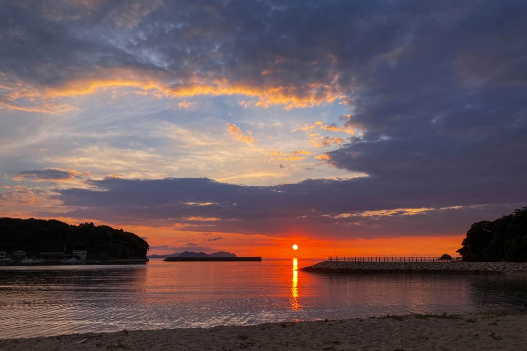 夕陽